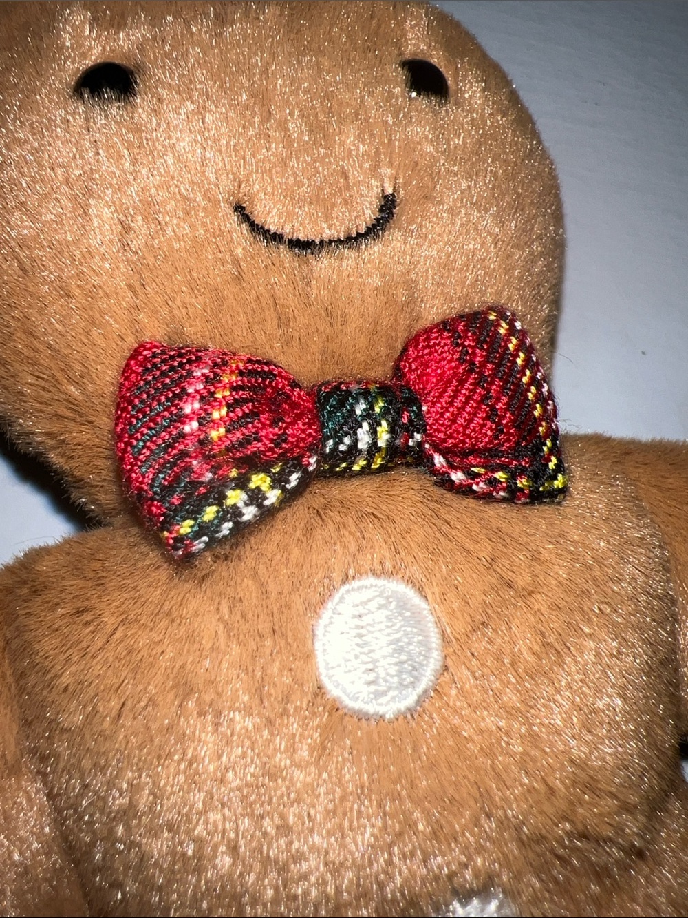 Jellycat jolly gingerbread Ruby and original Jolly gingerbread Fred. (Retired) - Picture 5 of 6